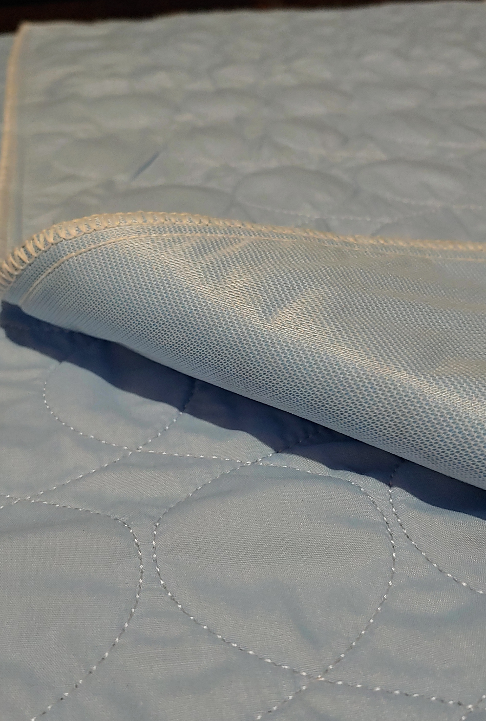 Clearance 2Pk "less than perfect" 18x36 Lt Blue Washable Puppy Pads