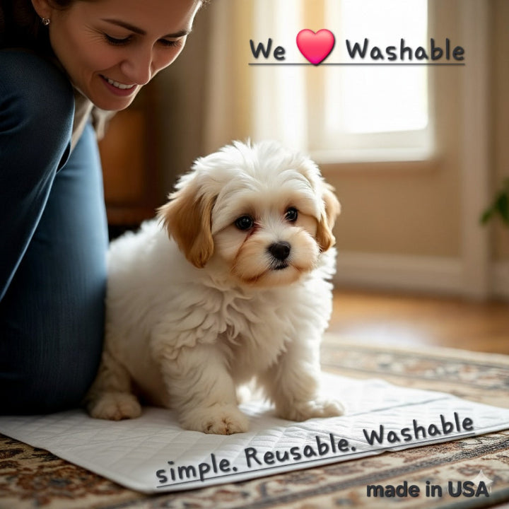 3PK 34x42 Regular Washable Puppy Pee Pee Potty Pads