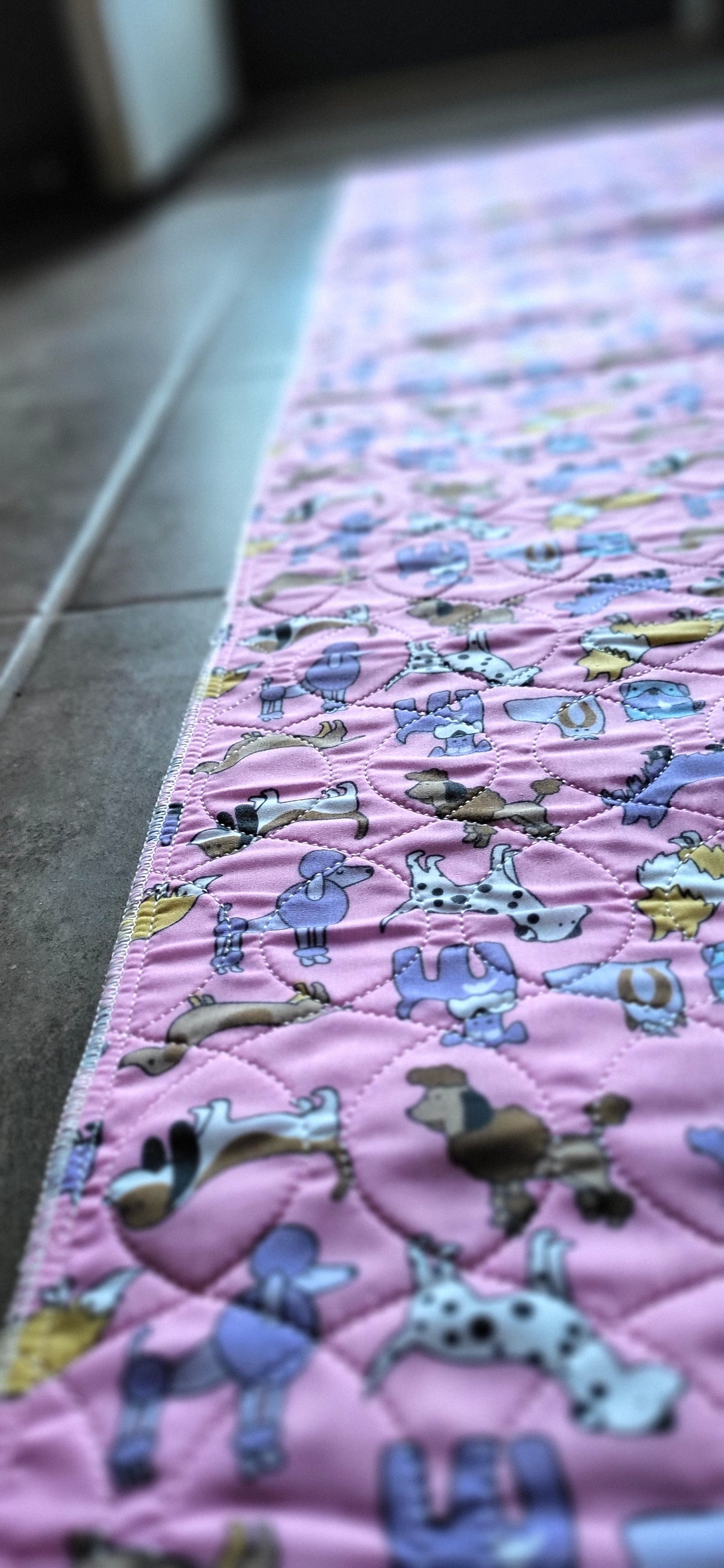 Clearance 1Ea  24 x 72" "less than Perfect" print Washable Puppy Pad